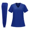 Aventais cirúrgicos em estoque, conjuntos de uniformes cirúrgicos da Amazon, uniformes para médicos e enfermeiros, uniformes de trabalho para salão de beleza e clínica odontológica