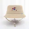 Opciones Multicolores Sombrero de Sol para Bebé Transfronterizo Coreano Súper Lindo Sombrero de Pescador de Copa Plana para Niños Verano Lindo Pequeño Poni