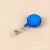 Clip Trasero Retráctil Hebilla de Extracción Fácil Clip para Colgar Marca de Extracción Fácil Hebilla para Colgar Identificación Clip para Tarjeta de Identificación Hebilla Retráctil Color Sólido Exterior