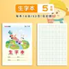Cuaderno de Dibujos para Escuela Primaria Cuaderno Tianzige Cuaderno de Cuadrícula Estándar Nacional Unificado Libro Tianzi Palabras Nuevas Pinyin Chino