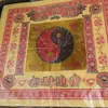 Papel dorado quemado de 8 pulgadas, colorido, para coche, Gong Jin Tai Sui, puerta dorada, papel dorado, gran cabello dorado, Wang Lai Jin, Festival Qingming, papel amarillo, papel moneda