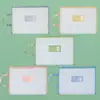 Asunto Asunto Clasificación Bolsa de Archivo A4 Asunto Tarea Examen Papel Libro de Información Bolsa de Almacenamiento Bolso de Malla Transparente