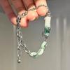 Novo Estilo Feminino de Alto Nível Doce Estrela Gota de Água Borboleta Pulseira Pulseira Camada Dupla ins Nicho Design de Luxo Acessível Presente