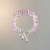 Pulsera de Melocotón con Cuentas Dulce y Femenina de Venta Caliente Diseño Ins Pulsera Mejor Amiga Estudiante Regalo de Cumpleaños