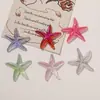 Charms para Zapatos DIY Compatibles con Crocs Zhentu, Accesorios Decorativos de Hebilla de Estrella de Mar Rayada para Playa de Verano