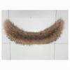 Nueve Zorros Salamandra Artificial Tops Pedido Collar de Piel Artificial Color Natural Tops Artificiales Negro