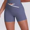 Nuevo Conjunto Deportivo Multipièces Nude con Empalme de Color Contrastante para Yoga, Secado Rápido, Ajustado, Levanta Glúteos, para Correr al Aire Libre y Fitness