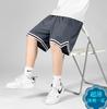 Pantalones cortos de baloncesto para hombre, deportivos, holgados, de verano, modernos, de marca, para niño, de secado rápido, estilo americano, de seda helada, para playa, fitness