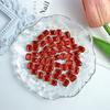 Internet Red TikTok Explosões Flat Special-shaped Nail Art Rosa Vermelho Ponta dos dedos Diamante Jóias Mixed DIY Decorações Mistas Cor Diamante
