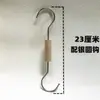 Gancho para loja de roupas Gancho S Cabide de roupas Cabide para lenço lenço de seda Gancho com padrão de madeira Anel redondo círculos Gancho de madeira de faia Cabide de casaco Cabide de calça