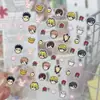 Pegatinas para Uñas de Ouran High School Pegatinas de Uñas Lindas de Anime Relieve Tridimensional Decoración de Uñas Valle Guka para Niñas