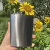 Termo Popular de Acero Inoxidable Transfronterizo Portátil de Doble Cilindro de 8 Onzas Botella de Licores para Exteriores Set de Vino Portátil Ruso de 7 Onzas