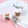 Mini Taza Térmica Cruzada, Decoración de Taza de Café Linda de Dibujos Animados, Taza de Café Realista, Accesorios de Muñeca de Moda