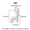 Plata de ley s925 lindo elefante jirafa pez con forma de colgante pez koi elefante ciervo amuleto Accesorios de plata para abalorios DIY