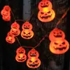 Luzes de Fio LED, Luzes Decorativas, Luzes Coloridas, Luzes de Atmosfera para Festival de Halloween, Luzes de Fio para Festa, Luzes de Fio de Halloween, Luzes de Fio de Abóbora