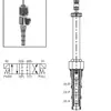 Válvula Solenoide de Cartucho Hidráulico Parker - Tipo Válvula de Corredera de Cuatro Vías y Tres Posiciones (Posición Neutra Tipo O) Serie Dsh12552