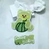 Oso de Abrazo de Dibujos Animados Set de Accesorios Acrílicos para Niñas Pasador Girly Dulce Pasador Roto Pinza para Flequillo Accesorios para el Cabello Nuevo