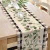 Camino de Mesa de Lino de Venta Caliente Transfronterizo Floral Primaveral Playa Hogar Restaurante Sala de Estar Mesa de Comedor Interior Decoración Festiva Mantel