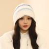 Nuevo Sombrero de Peluche 2026 para Mujer, Gorro de Punto Peludo de Invierno, Sombrero Cubo de Gran Circunferencia de Cabeza, Sombrero de Pescador, Versátil para Otoño e Invierno