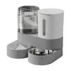 Dispensador de Agua para Mascotas Transfronterizo, Bol Grande para Gatos y Perros, Comedero Automático Todo en Uno para Agua y Comida, Dispensador de Agua Inteligente