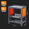 Mesa de Ferramentas de Alta Resistência para Oficina de Fábrica Mesa Operacional Antiestática Torno CNC Fresadora Furadeira e Rosqueadeira Bancada de Trabalho Mesa de Material