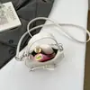 Bolso de Bolas con Lazo Tipo Dumpling 2026 Nueva Moda Diseño de Nicho Bolso de Hombro Casual Versátil Bolso Cruzado para Mujer