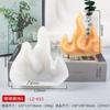 Molde para Vela Aromática Llama de Coral de Amazonia Adorno de Piedra Difusora DIY Herramienta de Pulido de Silicona para Velas de Coral Marino