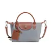 Bolso Longchamp de Nylon con Diseño de Nicho, Bolso Ligero tipo Dumpling para Viajes Diarios, Bolso de Hombro Cruzado Individual, Bolso Cuadrado Pequeño con Solapa, Bolso de Mano para Mujer