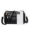 Elegante Bolso Minimalista de Hombro Único para Mujer, Diseño Retro de Cuadros de Diamante, Bolso Versátil para Mamá de Mediana Edad, Bolso Cruzado Tipo Almohada para el Trabajo