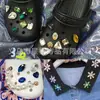 Direto da Fábrica diy olho de cavalo costura à mão diamante fundo prateado Garra de cristal diamante vestido buraco sapatos bolsa strass acessórios de vestuário