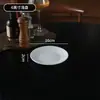 Prato raso prato raso prato prato para casa prato de porcelana de osso branco puro hotel restaurante barraca de comida prato para bife ocidental louça simples