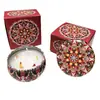 Velas Perfumadas de Cera de Soya con Flores Secas Transfronterizas para Decoración de Fragancia en Hogar y Dormitorio, Recuerdos de Boda, Regalos de Cumpleaños