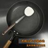 Espátula de aço inoxidável pá de cozinha cabo de madeira alongado espátula de cintura fina colher colher de sopa doméstica conjunto de utensílios de cozinha atacado