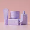 Fábrica de Origem Frasco para Cuidados com o Bebê 500g Creme Hidratante Pote de Plástico 150ml Frasco de Limpador Facial 300ml Frasco de Shampoo