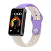 Correa de Reloj de Silicona con Hebilla Inversa Integrada Adecuada para Huawei Band 10/9/8