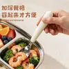 Prato Infantil Dividido de Aço Inoxidável 316 com Desenhos Animados, Design Aprofundado para Uso Doméstico, Prato para Comida Complementar de Bebê, Estilo com Ventosa, Louça Antiderrapante
