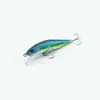 Luya isca artificial micro-stream flutuante água suspensão mino anel conta pesca pequeno perca bico de olho vermelho peixe militar rofei branco
