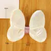 Accesorios para Pasador de Pelo con Lazo Grande de Tela DIY Lentejuelas Perla Mariposa Accesorios para el Cabello Decoraciones para Ropa Accesorios