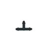Conector en T de Flecha de Goteo Capilar de PVC 3/5 / Conector de Micro Aspersor / Riego / Accesorios para Regar Plantas