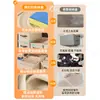 Cesta plegable para almacenamiento de ropa, un organizador versátil para armarios del hogar, con gran capacidad y múltiples niveles para el almacenamiento eficiente de la ropa