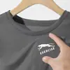 Camiseta de verano para hombre de manga corta de malla transpirable de secado rápido de seda de hielo, camiseta deportiva de fitness para hombre de manga corta para exteriores
