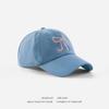 Gorra de Béisbol con Lazo para Mujer 2026 Nuevo Estilo Dulce y Linda Rosa Claro Versátil Adelgazante para la Cara con Visera Dura Protección Solar