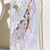 Mármol Blanco Anti-Caídas Transparente Funda Adecuada para Serie Iphone15/16/17 Promax/14 Protección de Funda para Teléfono Móvil