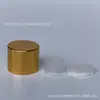 Fornecimento direto da fábrica tampa lisa de alumínio de 18 dentes tampa para frasco de óleo tampa de alumínio anodizado tampa para frasco de cosmético