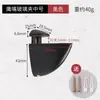 Abrazadera Fija Simple de Vidrio de Aleación de Zinc, Soporte de Abrazadera de Vidrio Perforado Ajustable, Accesorios de Ferretería para Estantes de Pared Cepillados