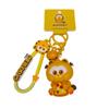 Llavero Creativo de Epoxi Garfield Exquisito Colgante de Llavero Auténtico Popular IP Colgante Autorizado Colgante para Bolso