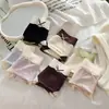 Ropa Interior Sin Costuras de Rayón de Cintura Media para Mujer, Entrepierna Antibacteriana de Seda de Morera, Pantalones Cortos Triángulo para Niñas con Sensación de Piel, Transpirables y de Secado Rápido