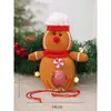 Bolso de Mano de Muñeca Navideña Caliente Transfronterizo Bolso Hecho a Mano Creativo Accesorios para Escena Bolso de Manzana en stock Lote