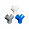 Conector em T de PVC Transfronteiriço em Y Angulado Divisor Triplo de Plástico para Tubo 20-25mm Acessórios para Tubo de Água de Aquário