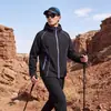 Chaqueta cortavientos original del fabricante, ropa para escalar montañas, chaqueta de moda color dopamina para primavera y otoño, estilo de pareja para hombre